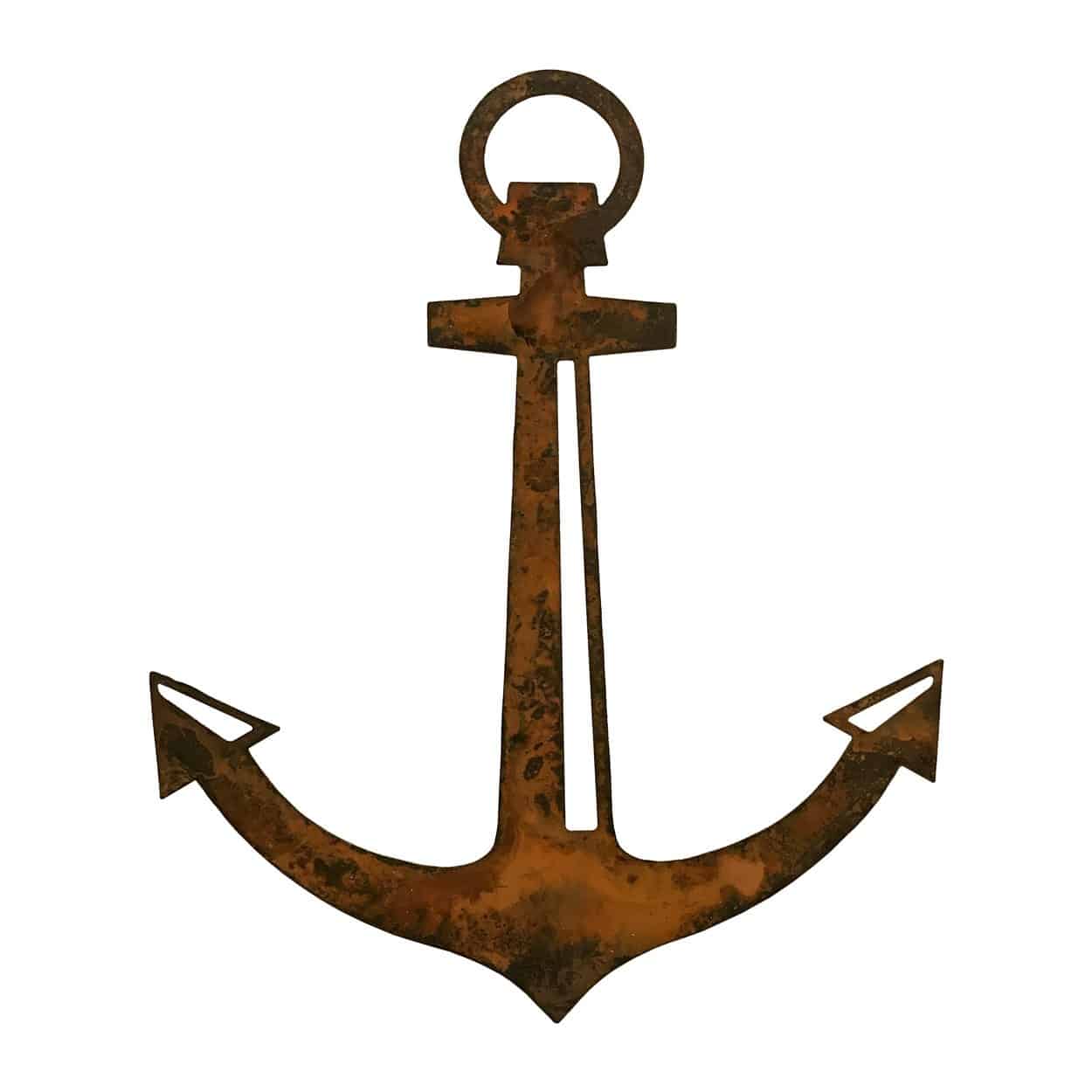 Rusty Weathered Steel Anchor