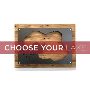 Custom Lake Sign Wall Decor