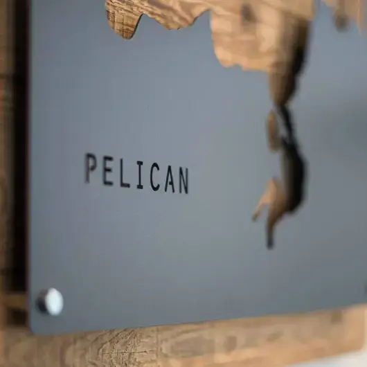 pelican wall decor logo