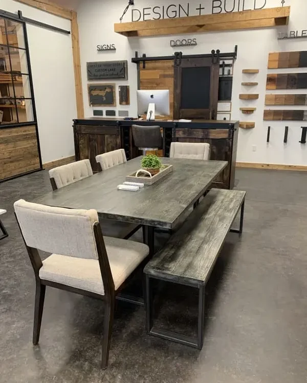 custom dining room table