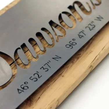 CUSTOM NAME SIGNS in Fargo