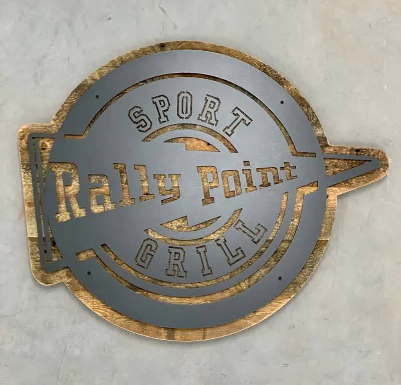 RALLY-GRAIN DESIGNS CUSTOM SIGNAGE RALLY POINT